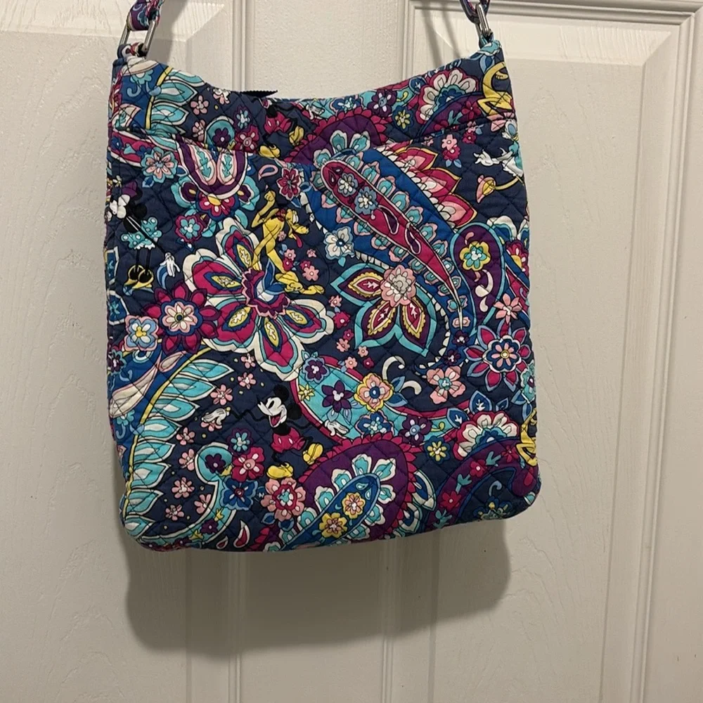 Vera Bradley Women's Disney Floral Crossbody Bag - Multicolor - Picture 6 of 7